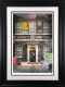 Closed Down-ing Street - Artist Proof Black Framed