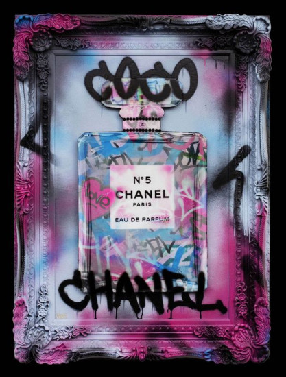 Coco Chanel - Deluxe - Framed