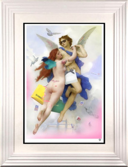 Cupid And Psyche 2023 - White Framed