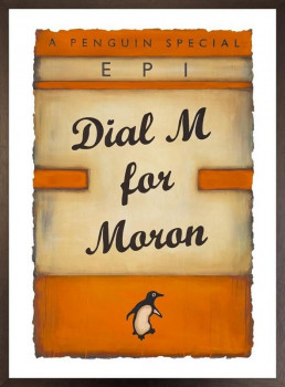 Dial M (Orange) - Framed