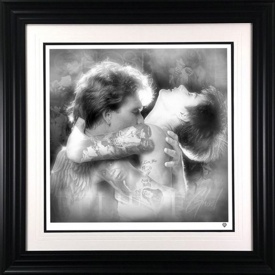 Ditto (Black & White) - Black Framed