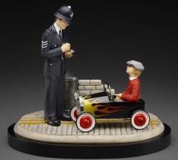 Driving Licence Please Sir! - Sculpture