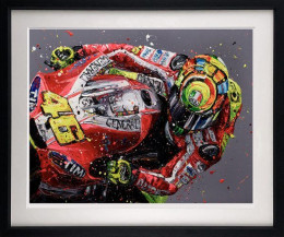 Ducati Rossi - Black Framed