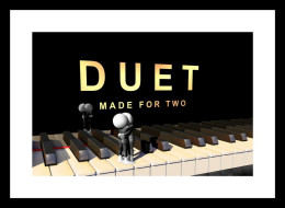 Duet (2024) - On Paper - Black Framed