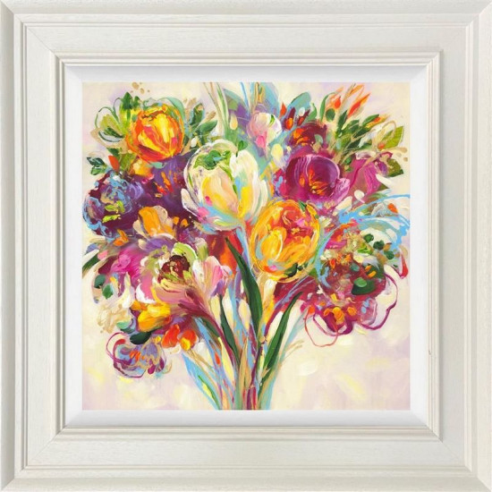 Enchanted Beauty - Limited Edition - White Framed