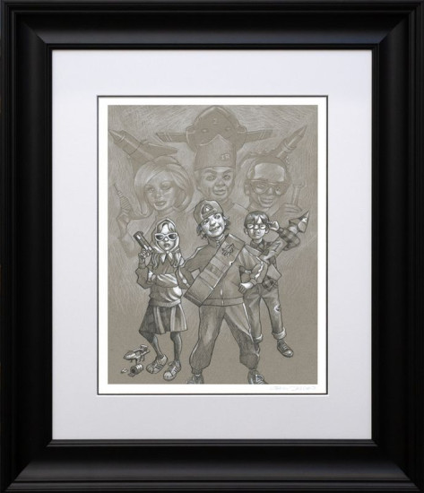 F-A-B - Sketch - Black Framed