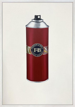 Farrow & Balls - No.3 - Original - White Framed