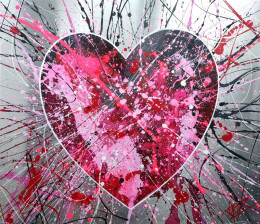 Forevermore - Original On Aluminium - Black Framed