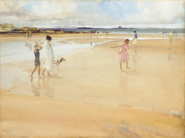 Fun On The Sands, Bamburgh