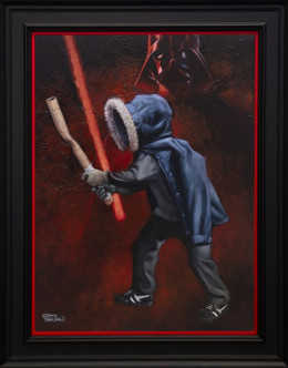 Go Dark - Original - Framed