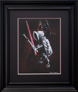 Go Dark - Sketch - Black Framed