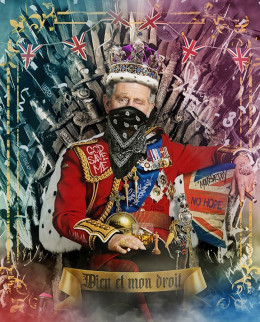 God Save The King - Mounted