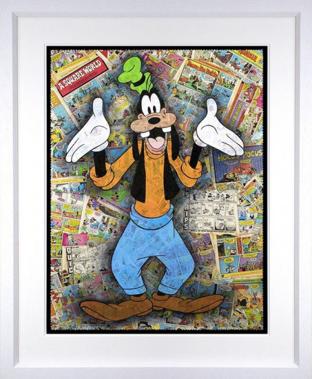 Grab A Goober - White Framed