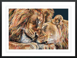 Head Over Heels - Bonded Paper Deluxe - Framed