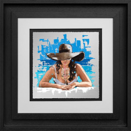 Hello Summer - Black Framed