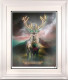 Highland Hunk - Gold - White Framed