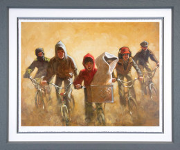 Home Time - Artist Proof Grey Framed