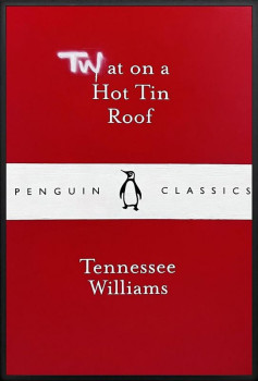 Hot Tin Roof - Original - Black Framed