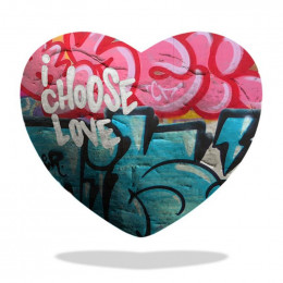 I Choose Love - White Background - Small Size - Mounted