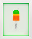 Ice Ice Baby (Green Border) - Original - Framed