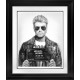 I'm Your Man (Black & White) - Artist Proof Black Framed