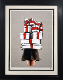 It's The Thought That Counts - Sketch - Black Framed