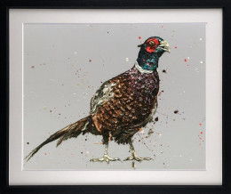 Jack The Pheasant - Artist Proof Black Framed