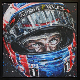 Jenson 2016 - Canvas - Black Framed - Framed Box Canvas