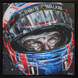 Jenson 2016 - Canvas - Black Framed - Framed Box Canvas