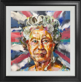 Jubilee (The Queen) - Black Framed