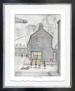 Just One More! - Deluxe Sketch - Framed