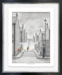 Keep A Look Out! - Deluxe Sketch - Framed