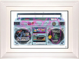Keepin' It Old Skool - White Framed