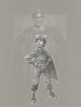 Lad Of Steel - Sketch - Print only