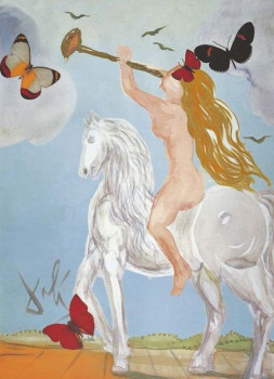 Lady Godiva - Mounted