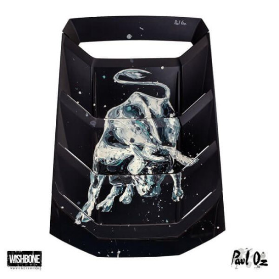 Lamborghini Huracan Engine Cover - Toro Nero - With Wall Fittings
