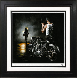 Leave The Motor Running - Artist Proof Black Framed