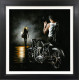 Leave The Motor Running - Canvas - Black Framed