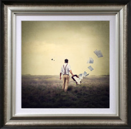 Leaving The 9 To 5 Behind - Framed