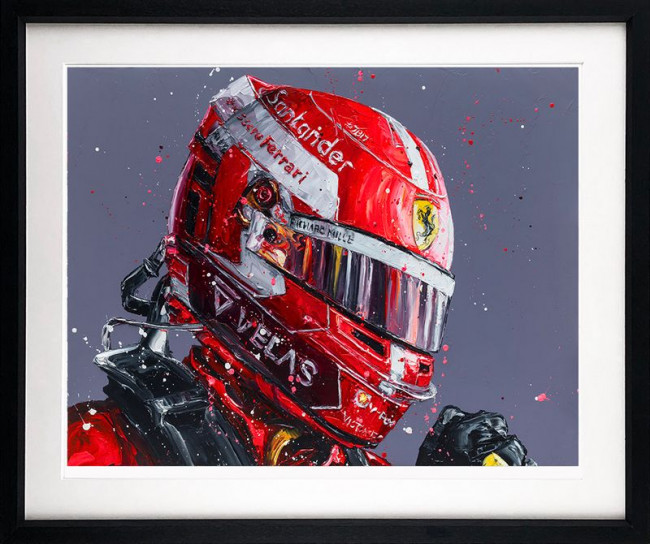 Leclerc '22 - Artist Proof Black Framed