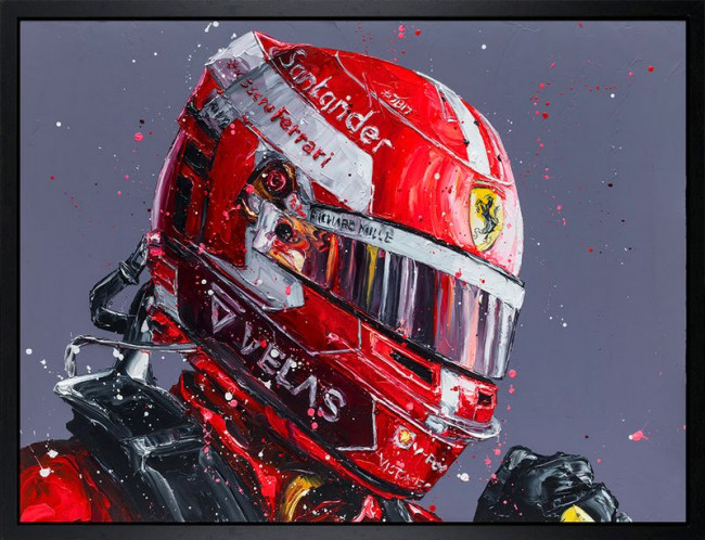 Leclerc '22 - Canvas - Artist Proof Black Framed