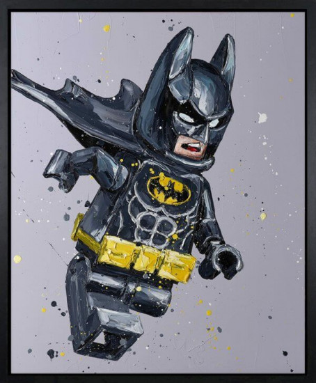 Lego Batman - Canvas - Artist Proof Black Framed