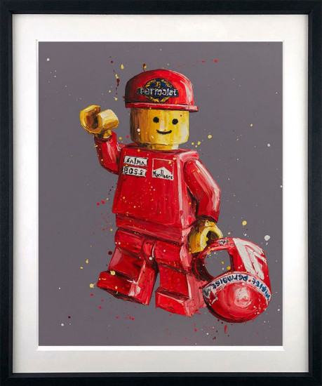 Lego Lauda - Artist Proof Black Framed