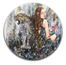 Leopardess - Unframed Canvas
