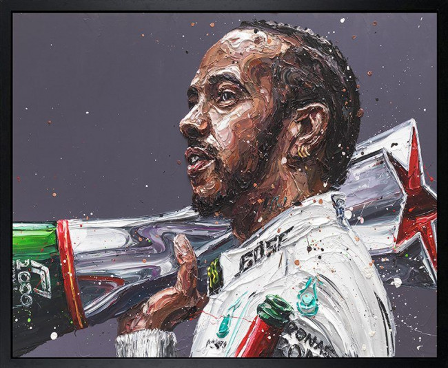 Lewis 1000 - Canvas - Artist Proof Black Framed