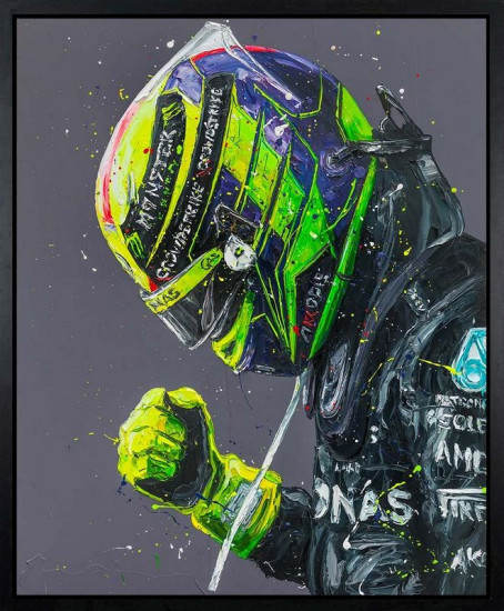 Lewis 2023 - Canvas - Artist Proof Black Framed