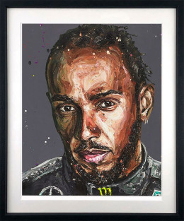 Lewis Portrait '23 - Black Framed