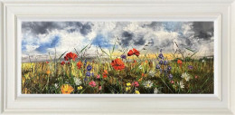 Life Through The Fields - Original - Framed