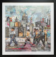 London Walk II (Square) - Limited Edition - Black Framed