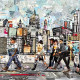London Walk II (Square) - Limited Edition - Print only